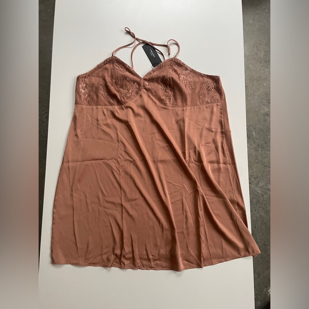 BNWT PLUS SIZE Rose Tan Teddy Nightie